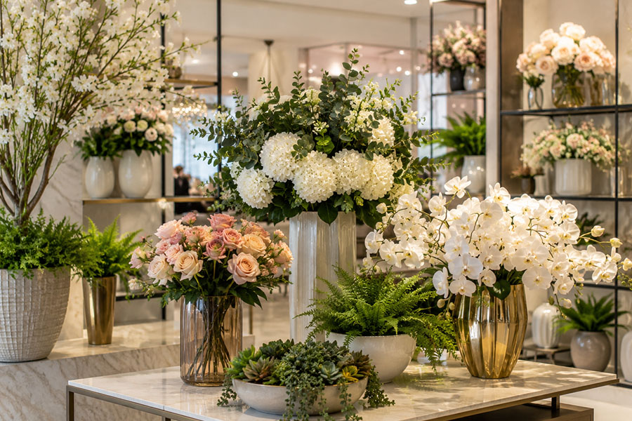 High-quality artificial flowers and greenery solutions for B2B