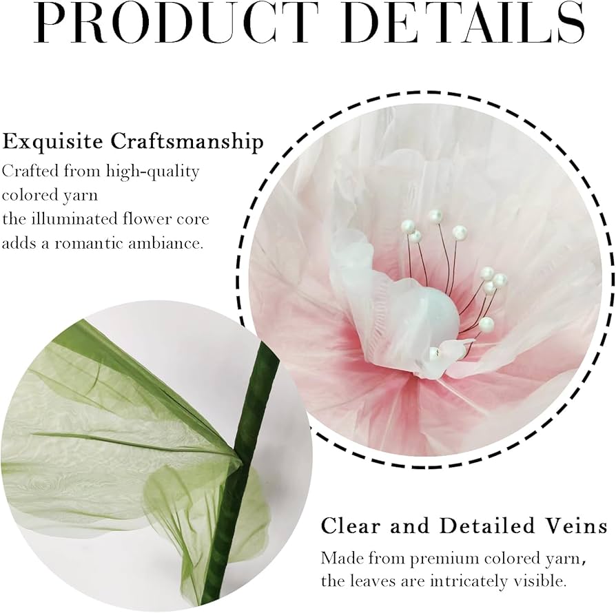 Authentic Artificial Flower Textures
