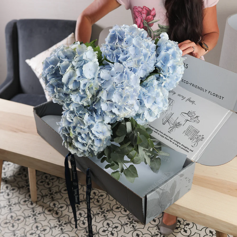 DIY faux flower subscription contents