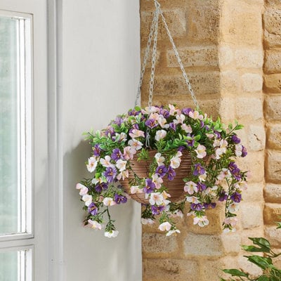 Weather-resistant faux flowers