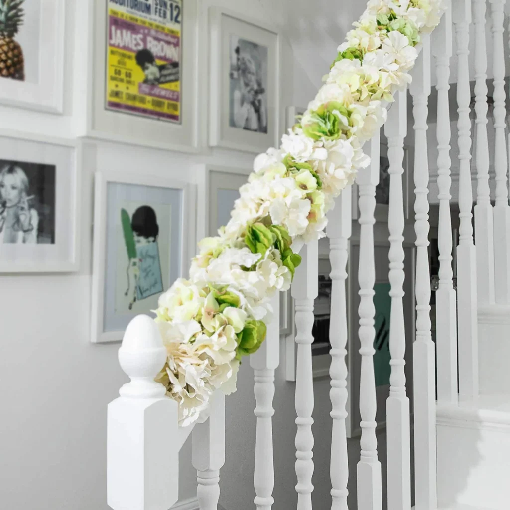 Artificial Garland Installation