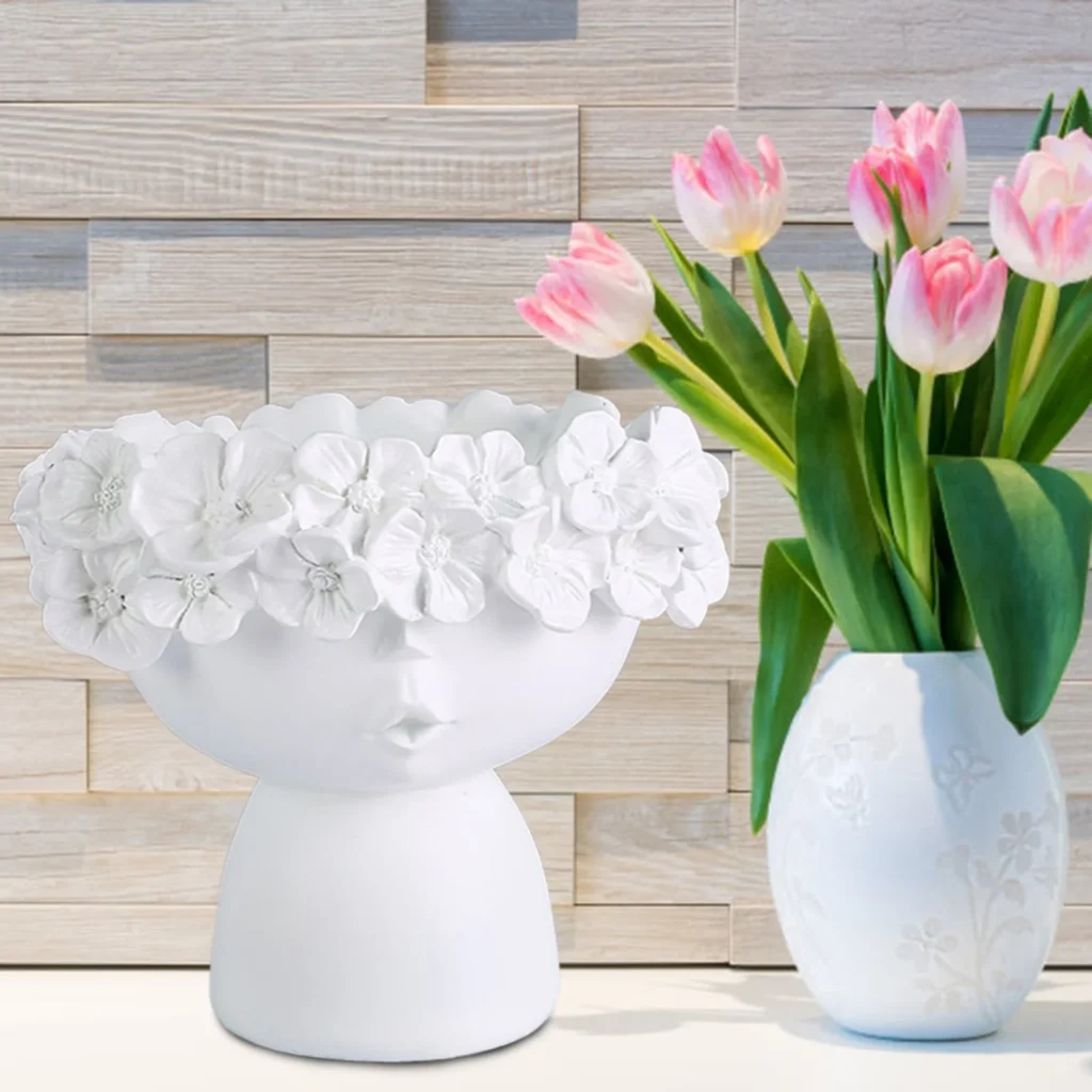 faux flowers for resin vases