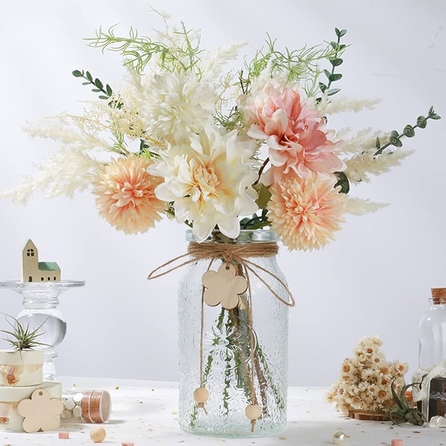high-quality faux flowers