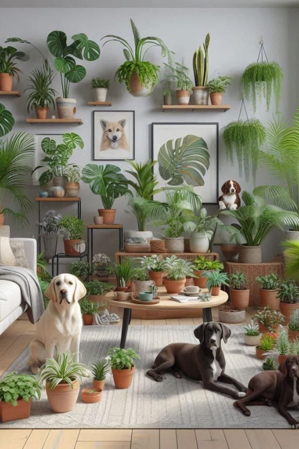 pet friendly fake house plants for safe interiors