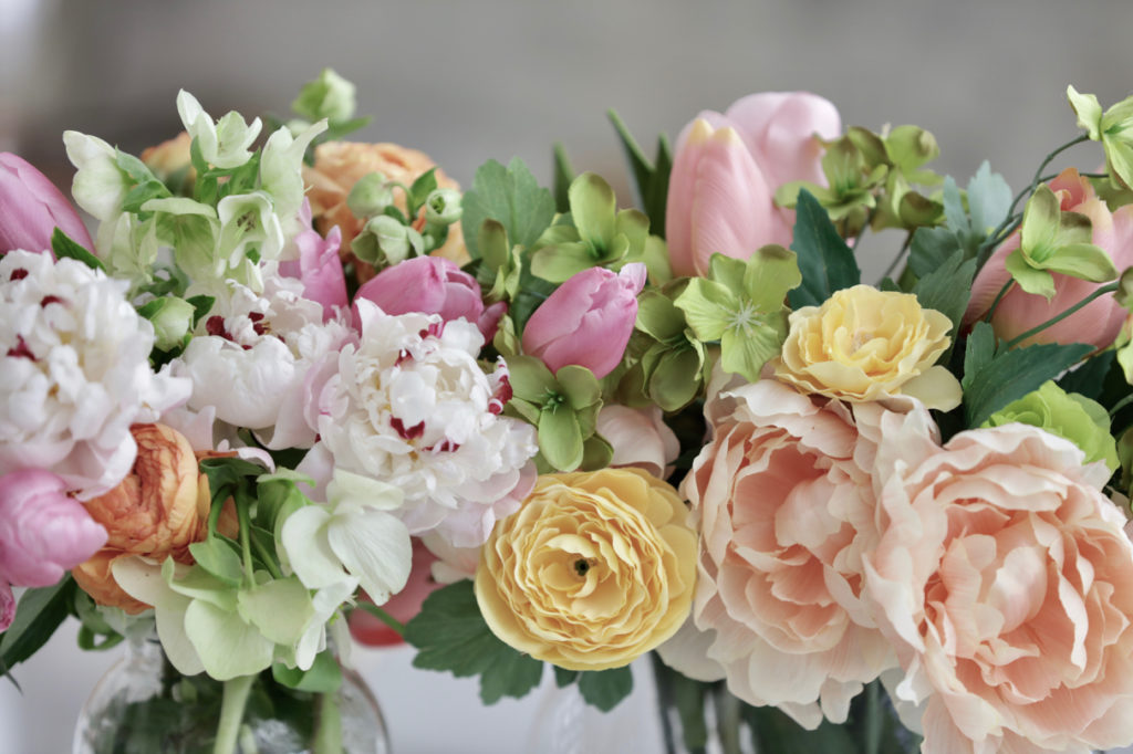 real and faux corsages comparison