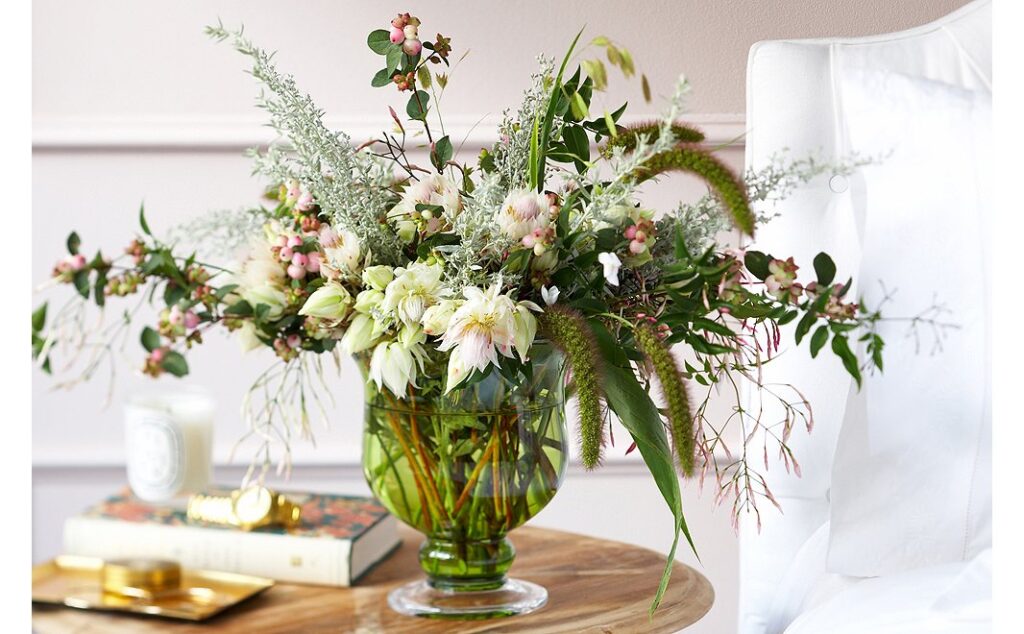 styling tips for faux floral arrangements