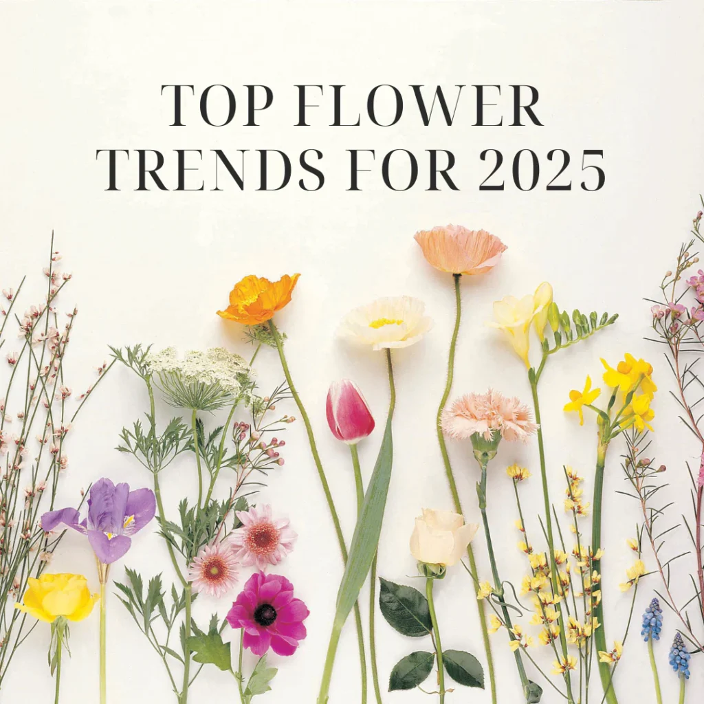 trend of faux flowers popularity 2025