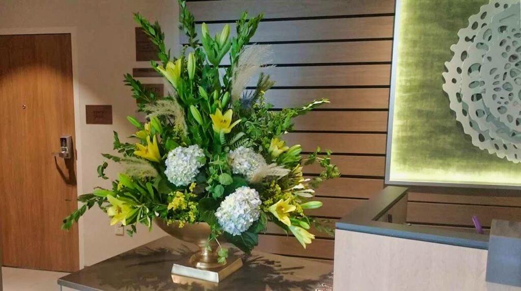 benefits of silk flowers for business
