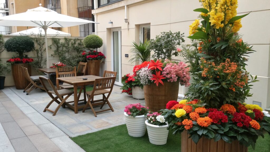 Keeping artificial flowers from fading outside increases ROI for retailers and events