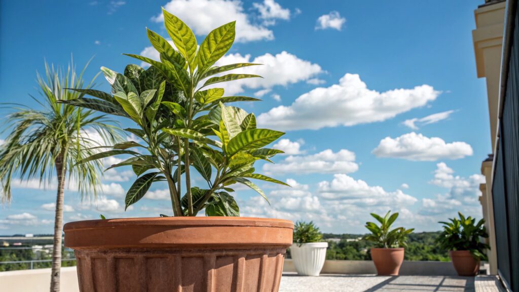 ROI strategies prevent artificial plants from fading outdoors