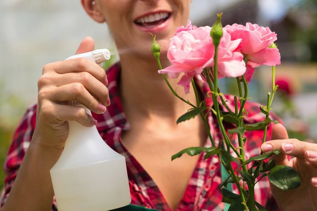 uv spray for outdoor artificial plants