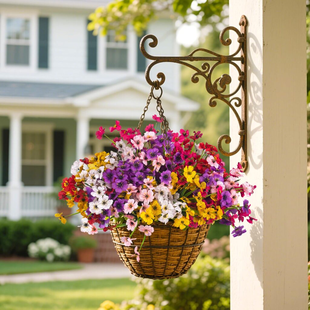 Weather-resistant artificial flowers