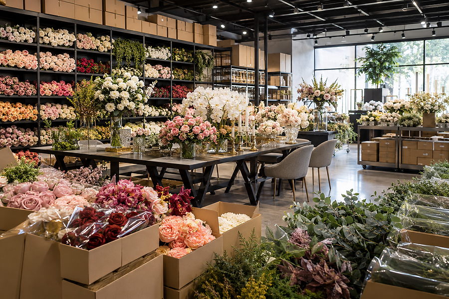 Wholesale artificial flowers chosen for reliable 2025 business sourcing