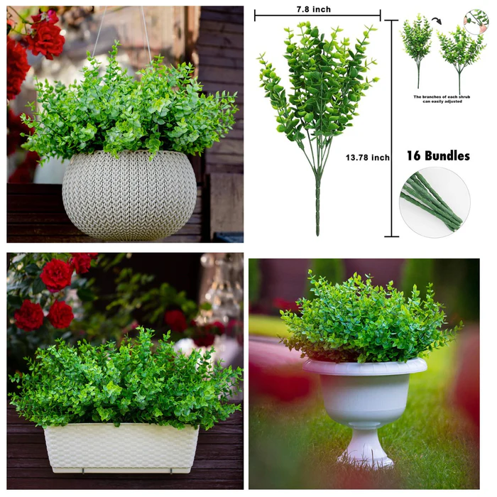 bundled UV artificial plants for hotels and events