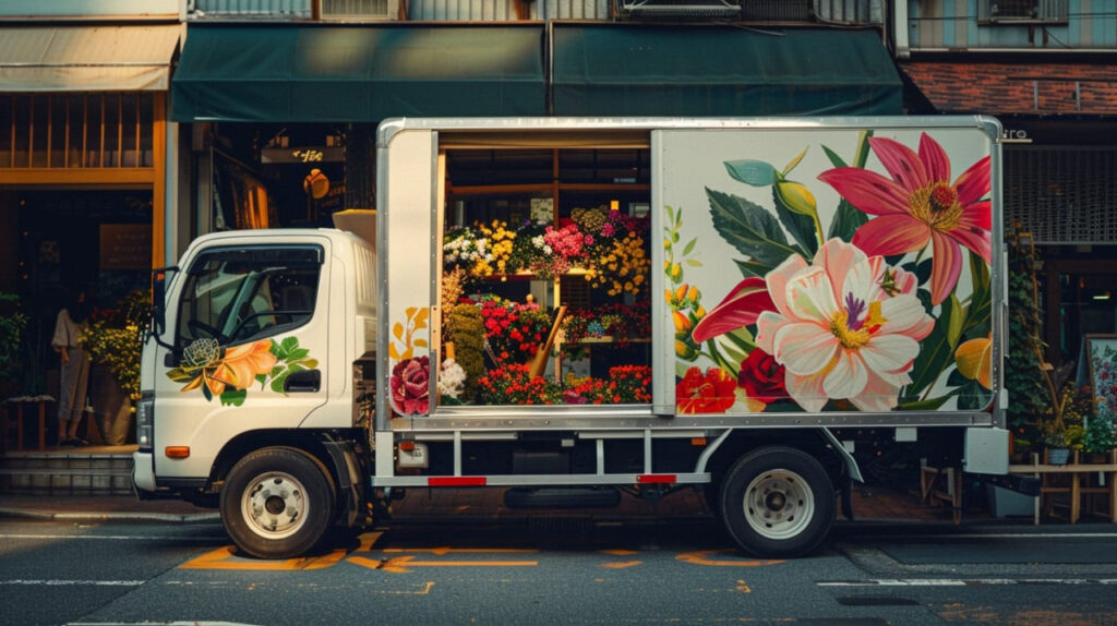 dubai artificial flowers logistics shipping