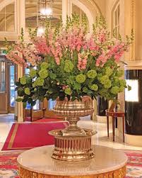 hotel silk flower arrangements