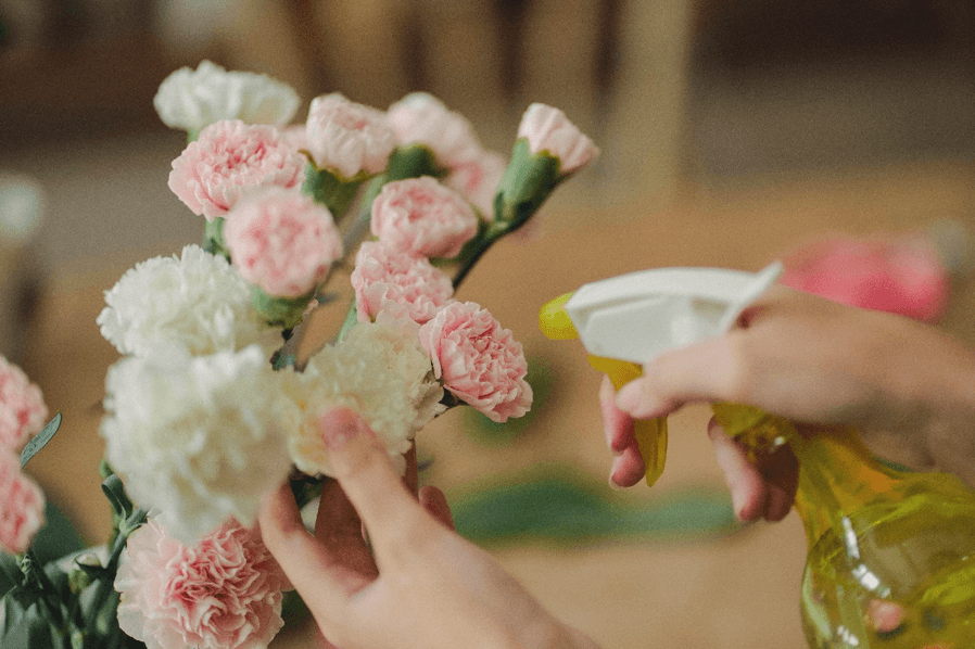 maintenance techniques protect artificial flowers from the sun