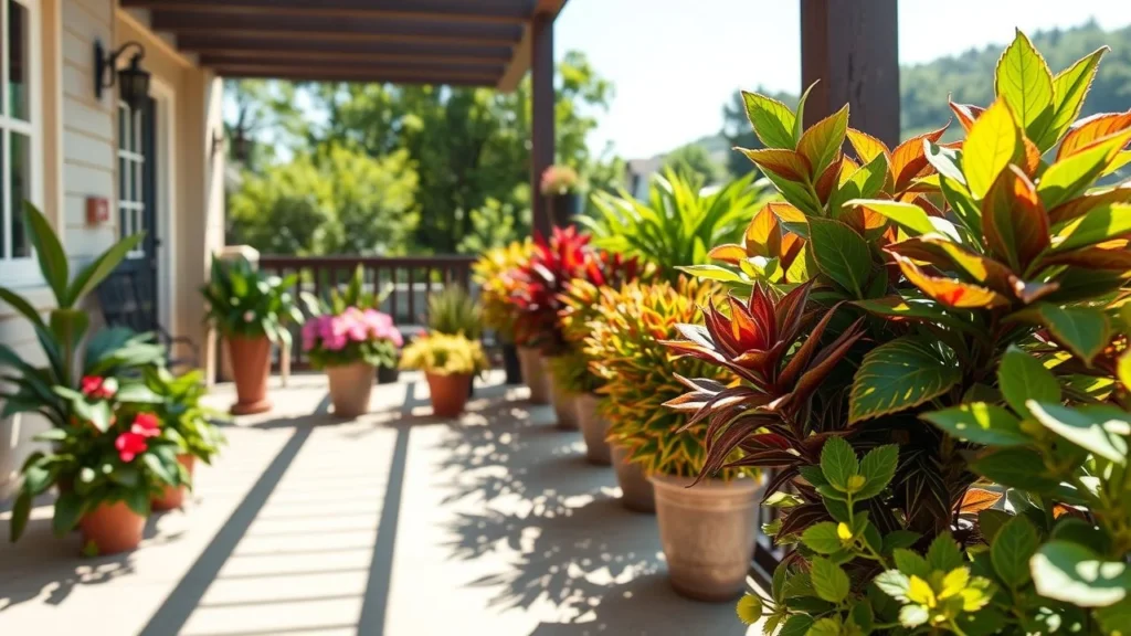 sunlight protection to prevent artificial plants from fading outdoors