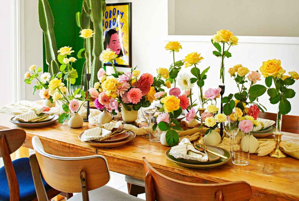 Faux Flower Settings