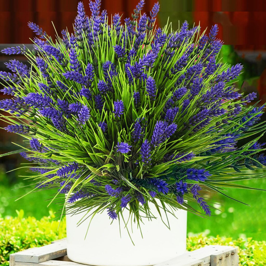 uv resistant artificial plants for outdoors patio