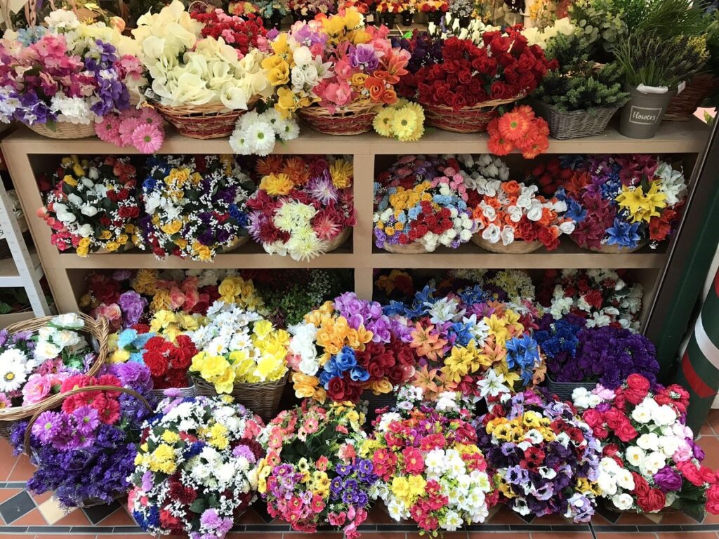 wholesalers for artificial flowers quality check