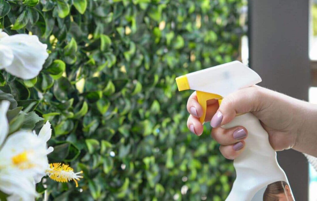 UV inhibitors for artificial plants vs spray on outdoor décor