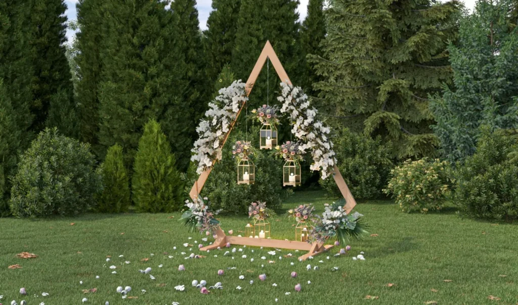 DIY assembly tips for wedding arch ideas with modular frames DIY assembly tips for wedding arch ideas with modular frames