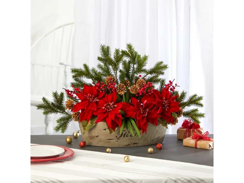 artificial christmas floral product page template five-shot rule