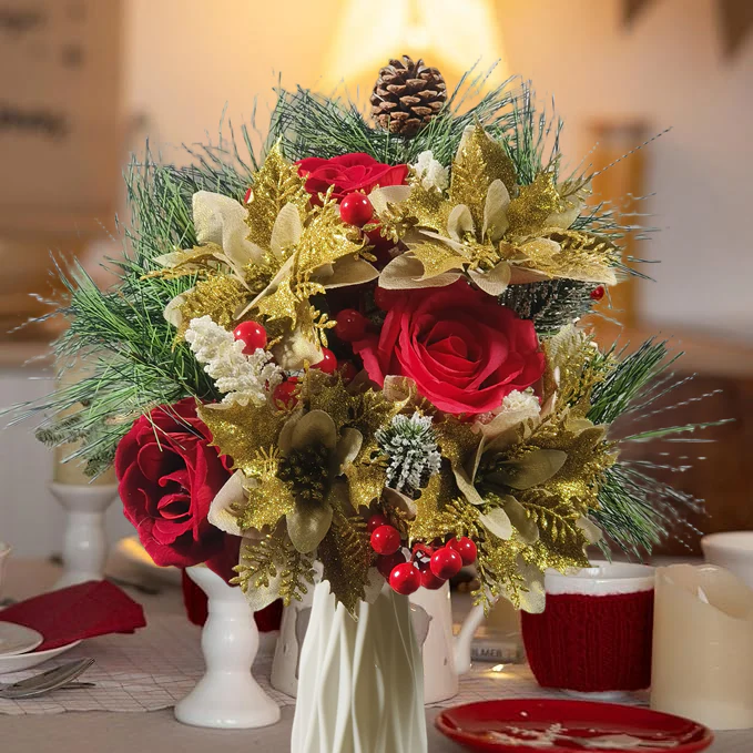 artificial christmas floral rush production consolidated shipping