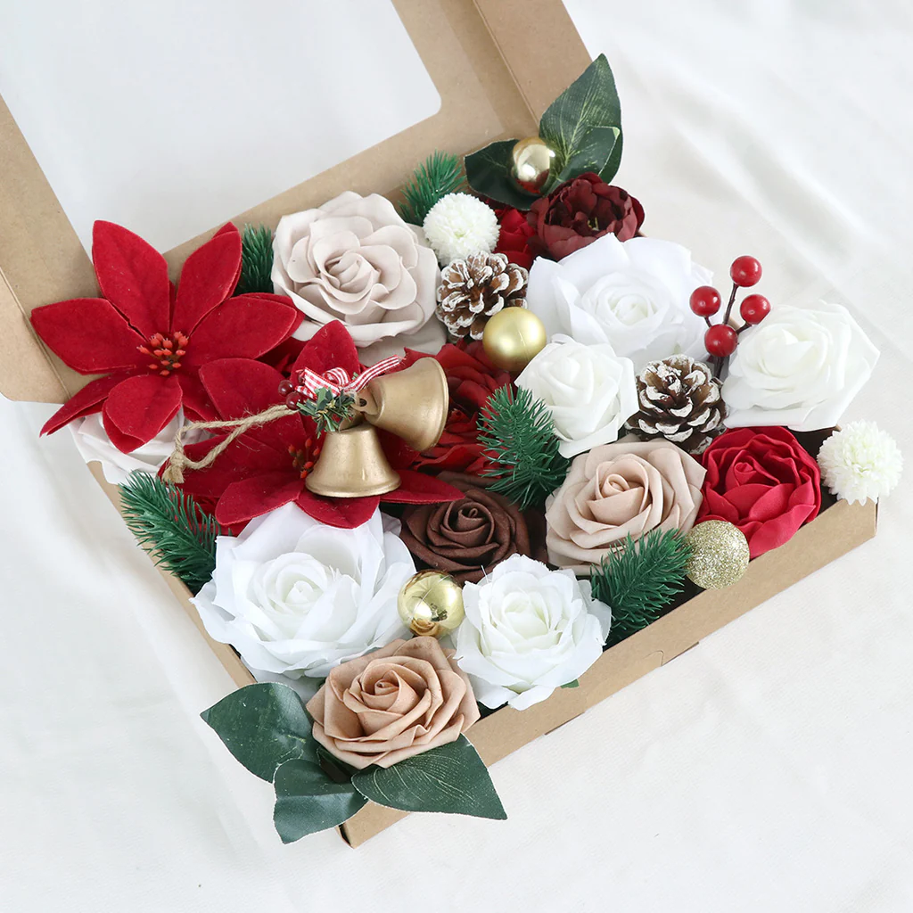 artificial christmas floral skus and pack ratios store vs online