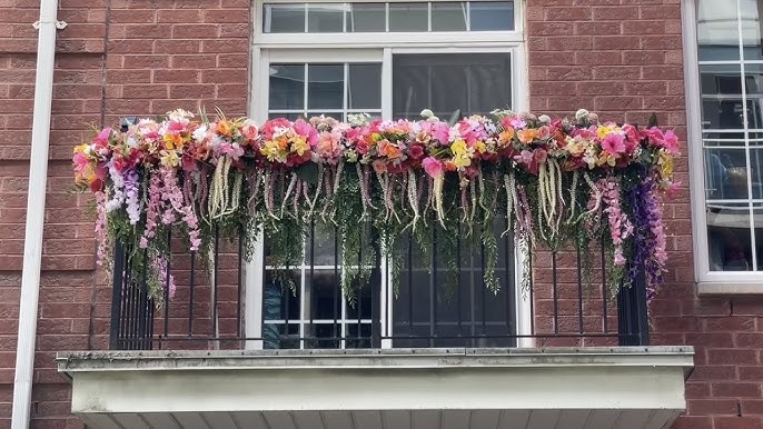 balcony anchor system — how to keep artificial flowers from blowing away balcony anchor system — how to keep artificial flowers from blowing away