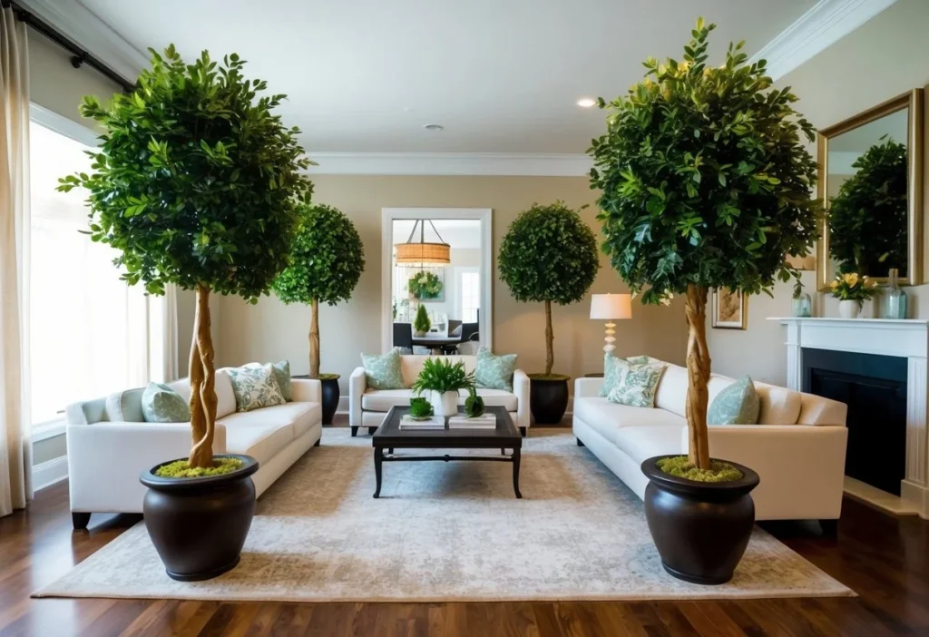 best faux plants ficus olive travelers palm lobby