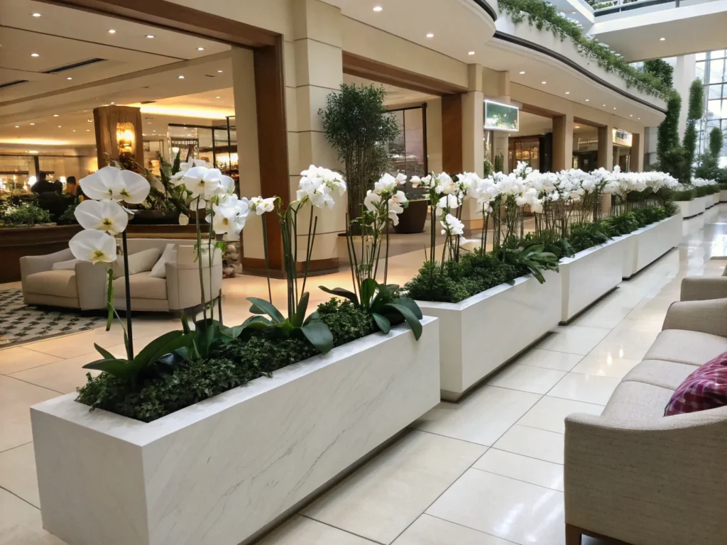 best faux plants fire rated for offices malls hotels