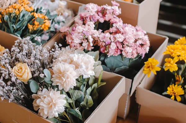 How to Store Artificial Flowers - Protective Layering how to store artificial flowers with tissue spacing