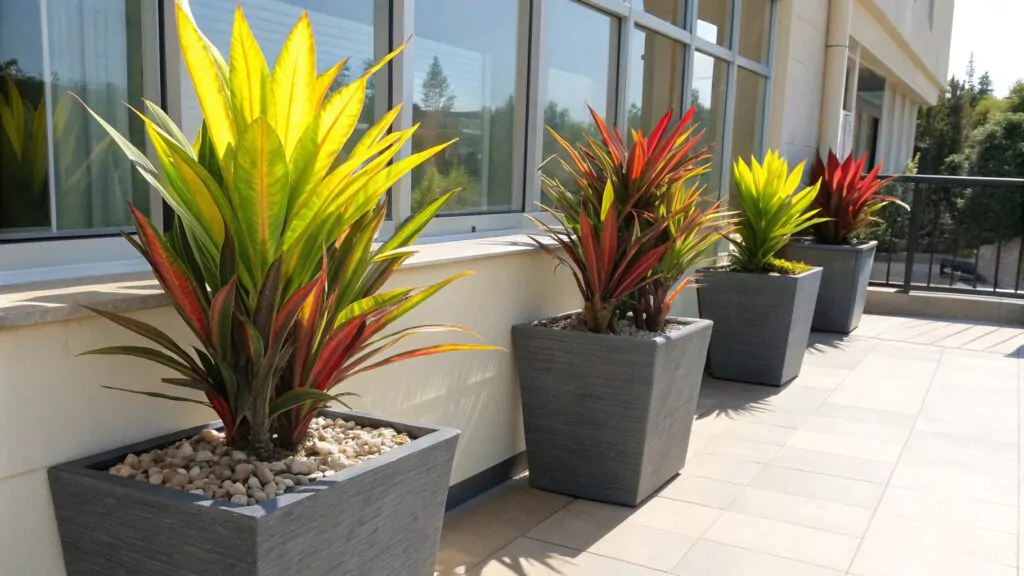 anti UV artificial plants for outside on rooftop
