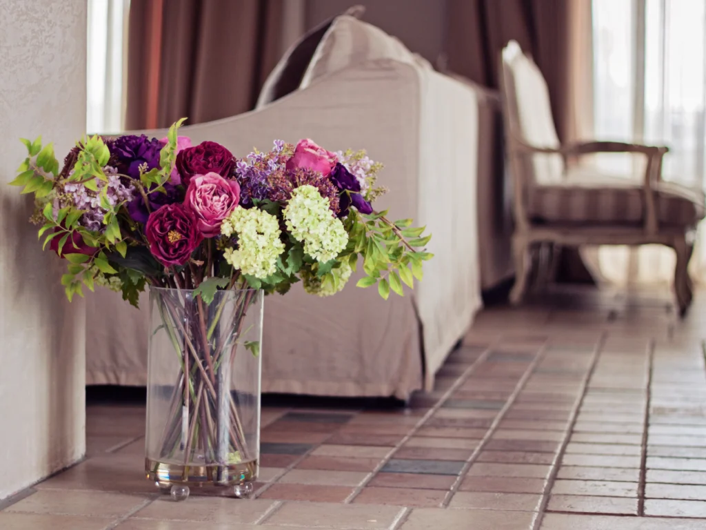 height and focal rules that make artificial flowers look real
