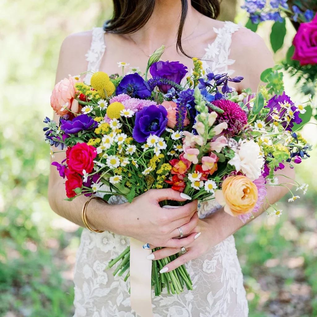 Various applications of faux flowers in weddings, hotels, and retail settings