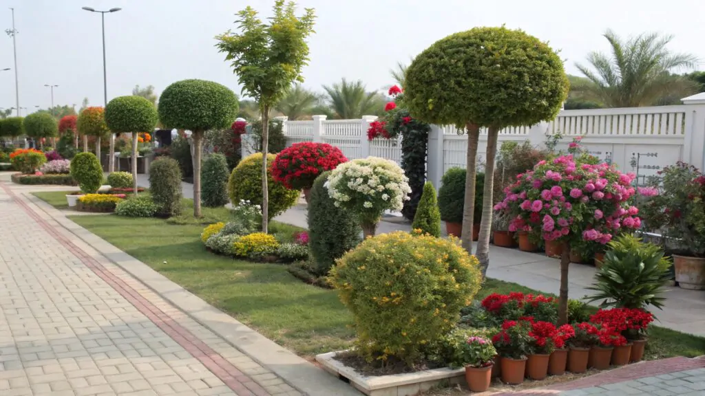 rental safe ways to secure outdoor artificial flowers without damage