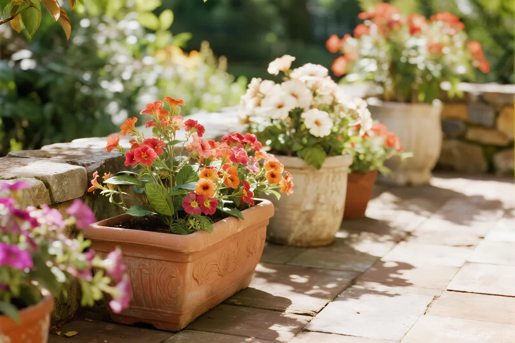 stress test levels to secure outdoor artificial flowers before launch
