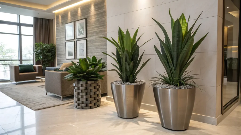 guest reviews and artificial plants vs real plants