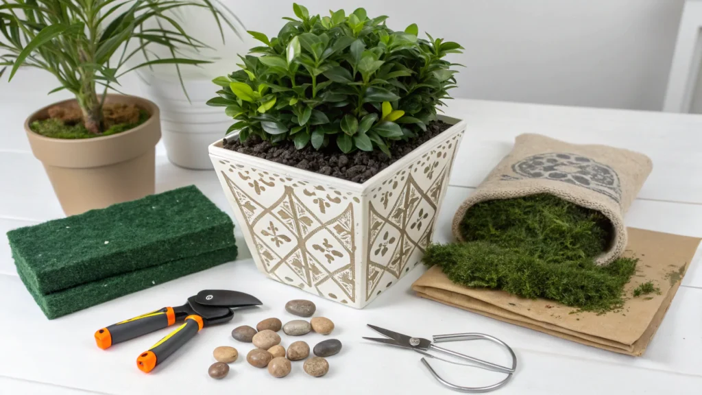 what to put in artificial plant pot pro field notes