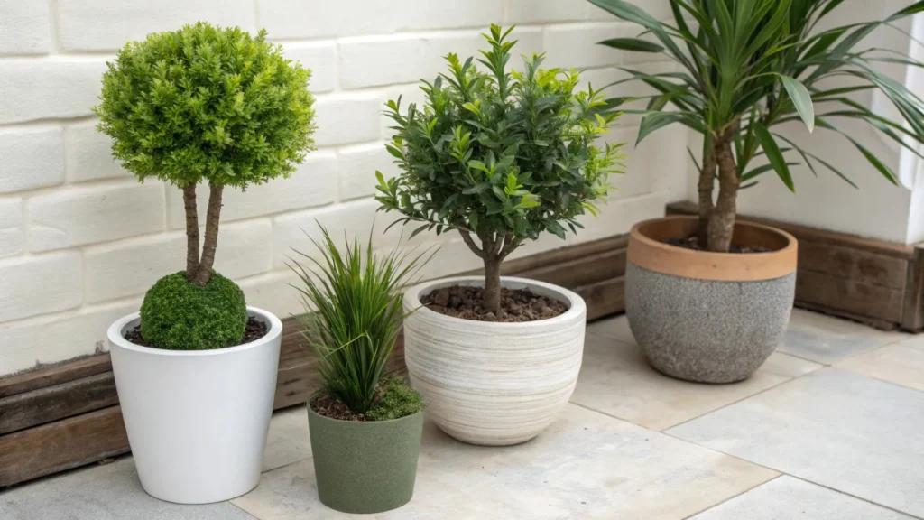 what to put in artificial plant pot quarterly wind pin relevel sop