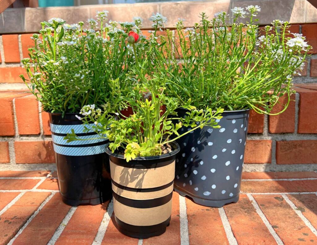 what to put in fake plant pot — retail swap speed system