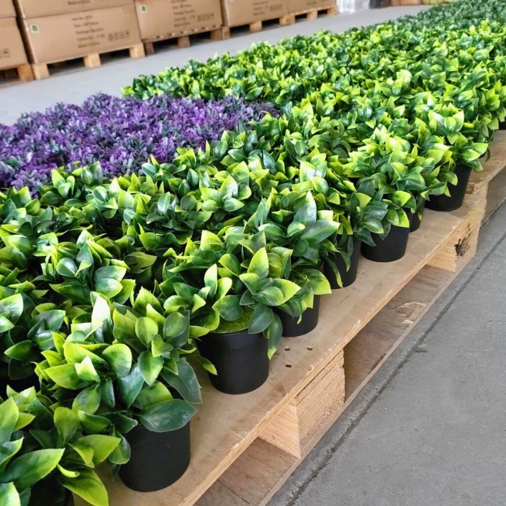 bulk buying living room faux plants program planning