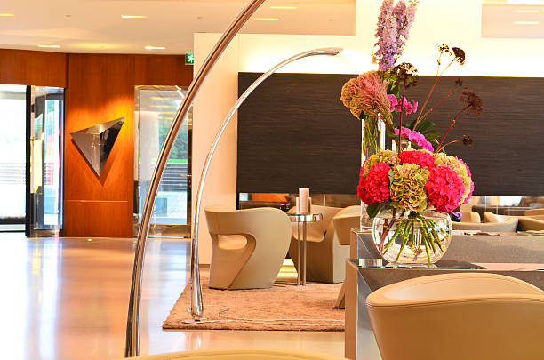 flowers for hotels lobby hero display