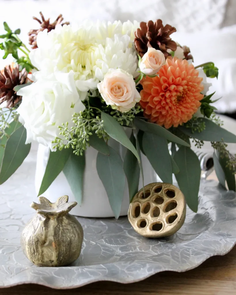 seasonal faux flower decor zone mapping