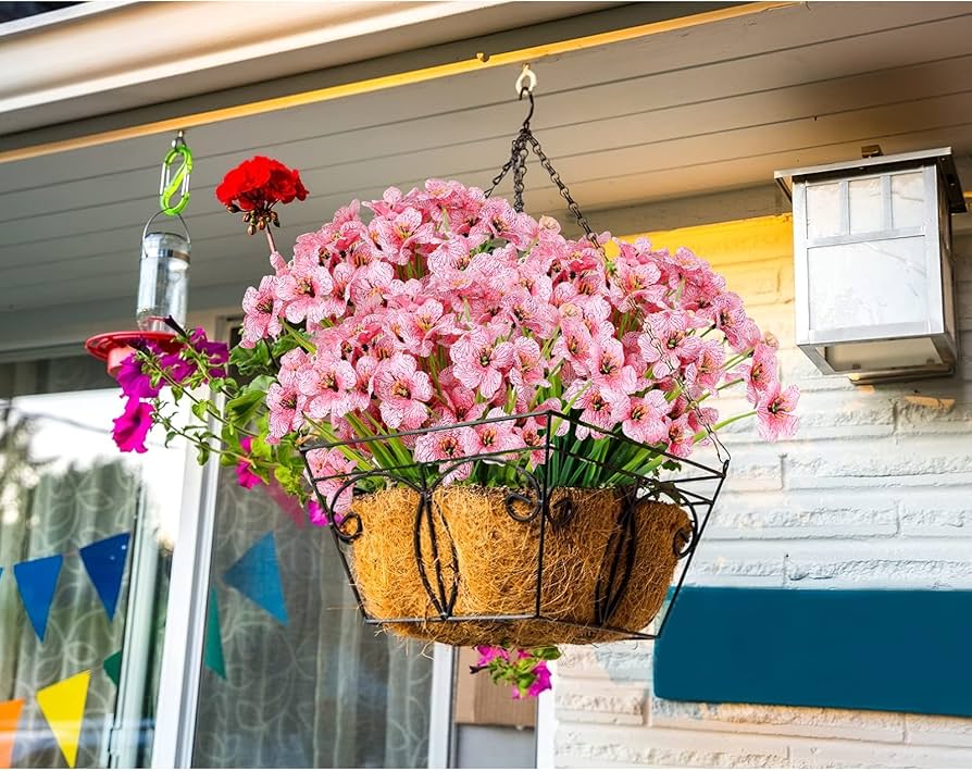 uv safe artificial flowers outdoor hero display