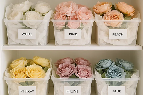 warehouse storage SOP labeling stacking dust control