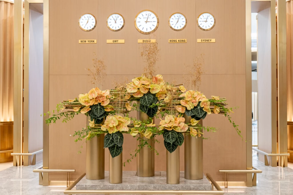 wholesale flower suppliers dubai lobby light dust faux florals