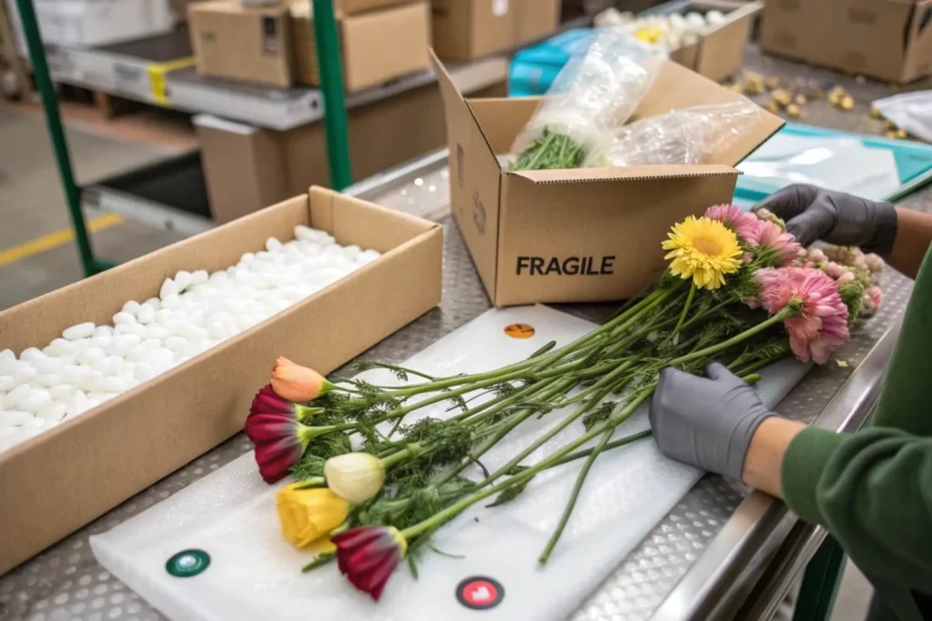 why artificial flowers break in shipping
